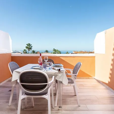 Playa Vistas With Breathtaking Sea View, Only 100 M To The Sea, Heated Pool, Aircondition, Wifi * 美洲海滩